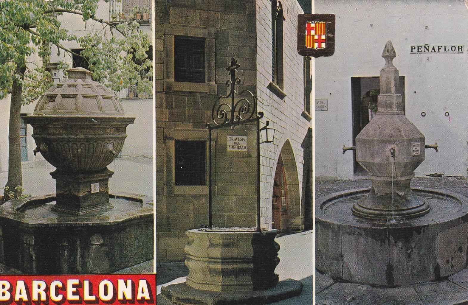 POSTAL B12253: BARCELONA: CIUDAD CONDAL. DIVERSOS ASPECTOS