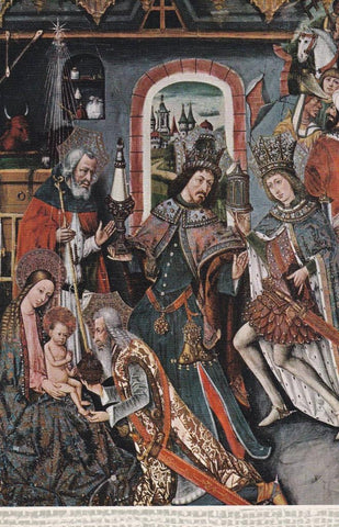POSTAL B12273: JUAN REIXACH. RETABLO DE EPIFANIA
