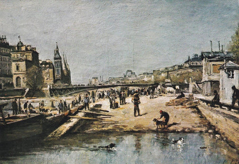 POSTAL B12269: LEPINE. MUELLE DE FLORES. OLEO