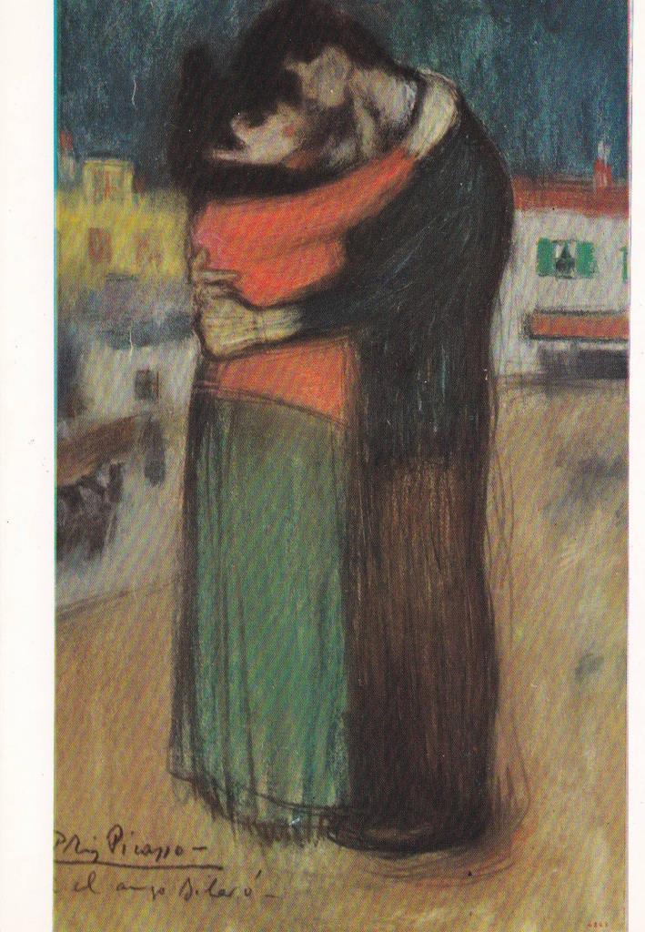 POSTAL B12361: PICASSO: LA MARGOT