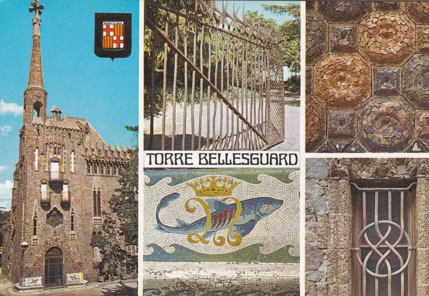 POSTAL B12367: BARCELONA. CIUDAD CONDAL. DIVERSOS ASPECTOS