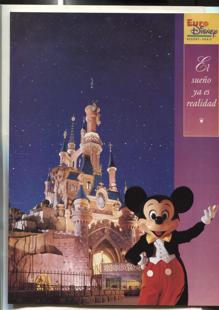 EuroDisney, revista propaganda del parque frances