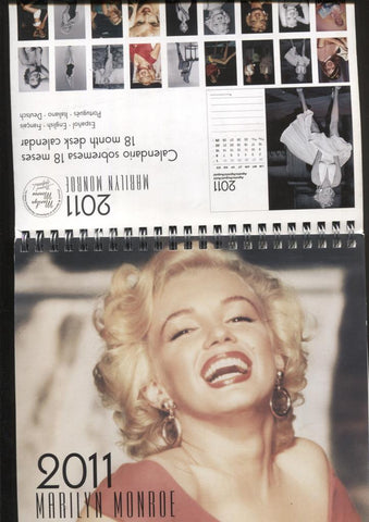 Calendario sobremesa 2011 con Marilyn Monroe
