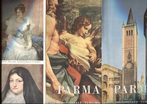 Folleto turistico de la ciudad de Parma (italia)