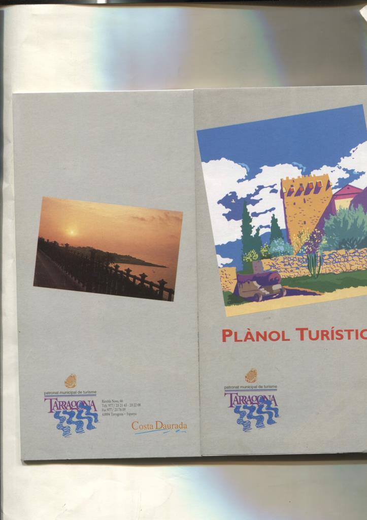 Folleto turistico de Tarragona
