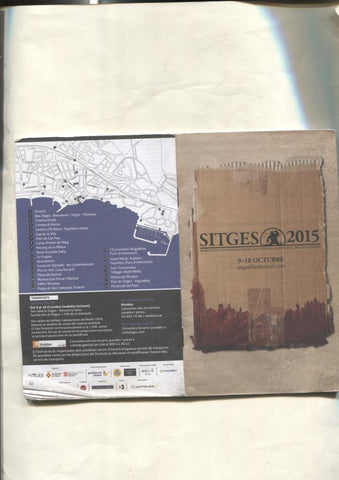 Folleto turistico de Sitges 2015