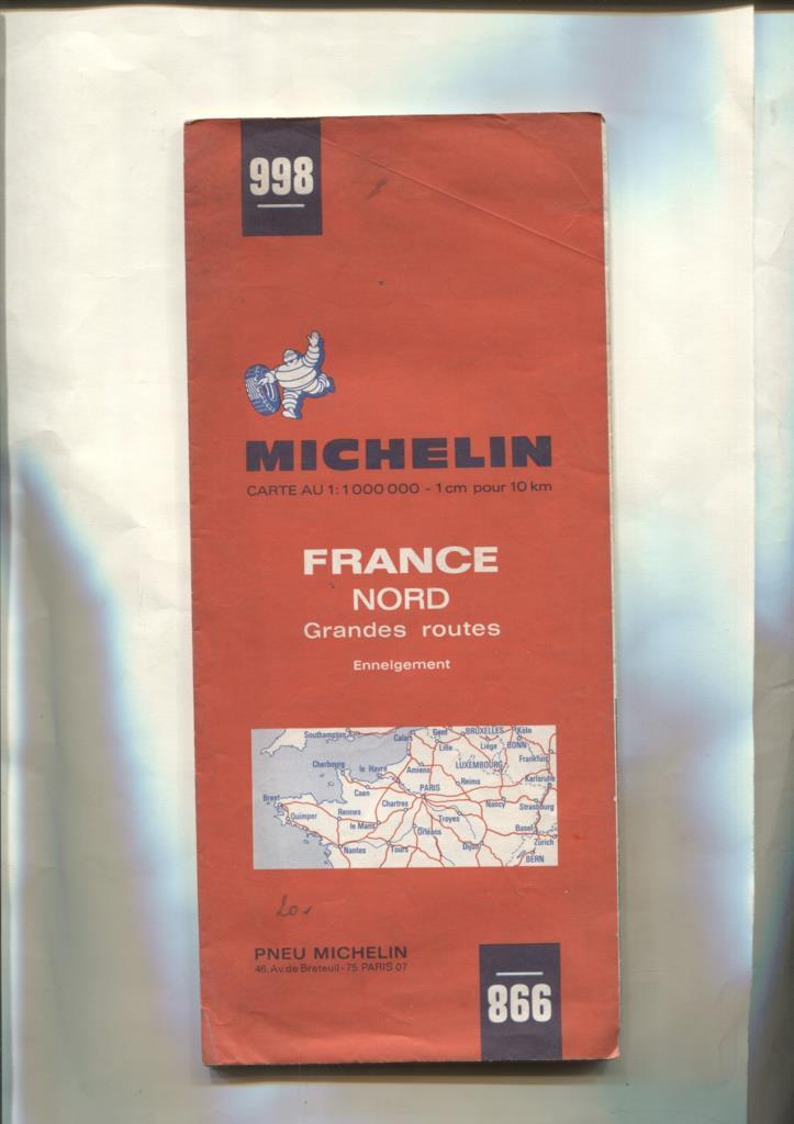 Guia Michelin: France Nord, grandes routes