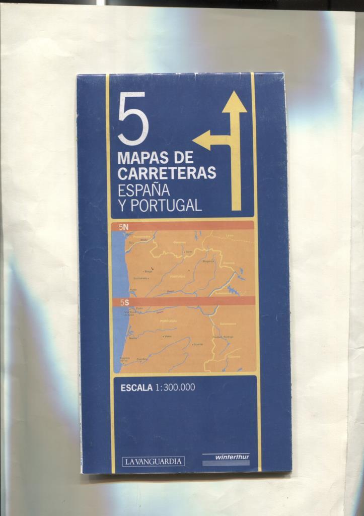 Guia La Vanguardia/Winterthur: Mapas de carretera españa y portugal numero 05