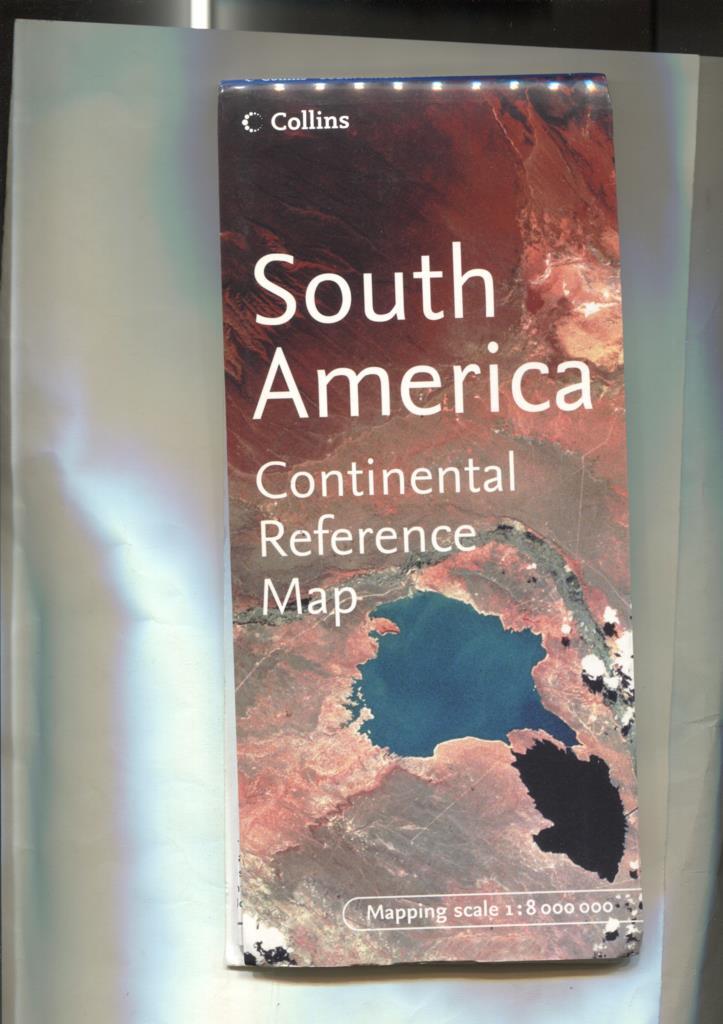 South America: continental, reference Map