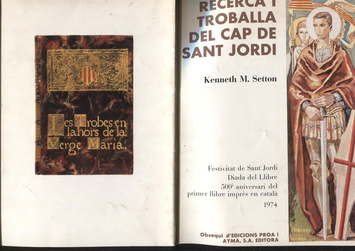 Recerca i troballa del cap`de Sant Jordi