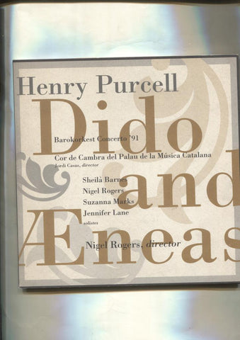 Henry Purcell: Dido and AEneas: libreto de la obra