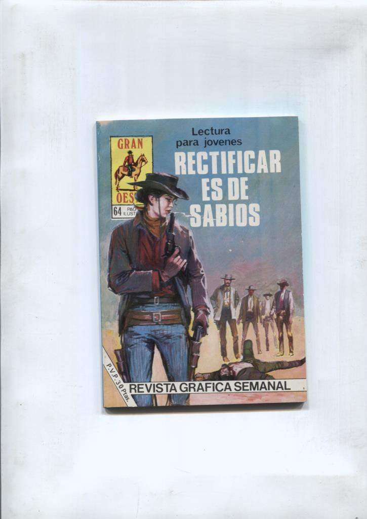 Gran Oeste numero 472: Rectificar es de sabios