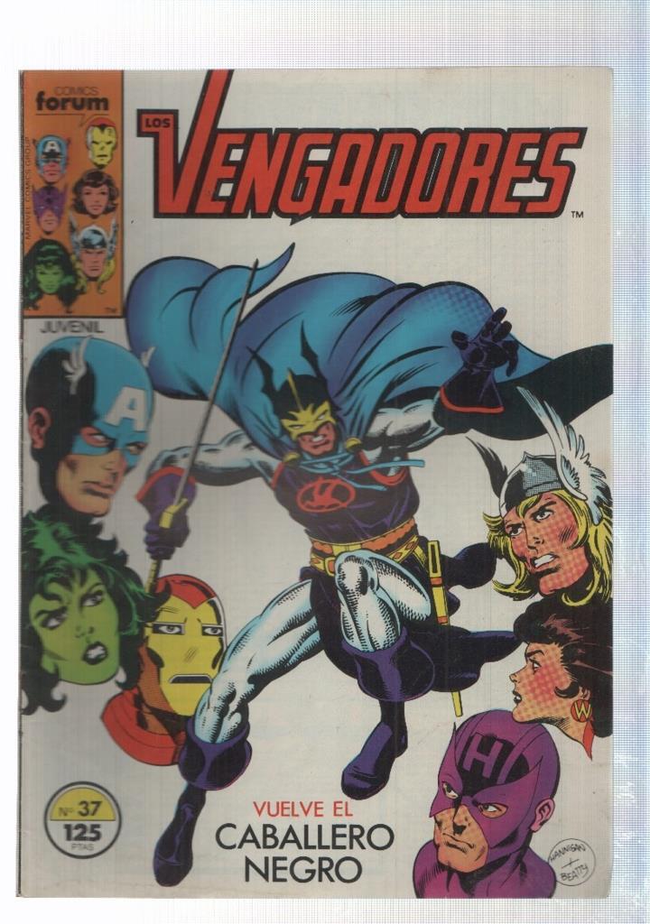forum comics: Los Vengadores num 37 - La caida de Avalon. Steve Grant