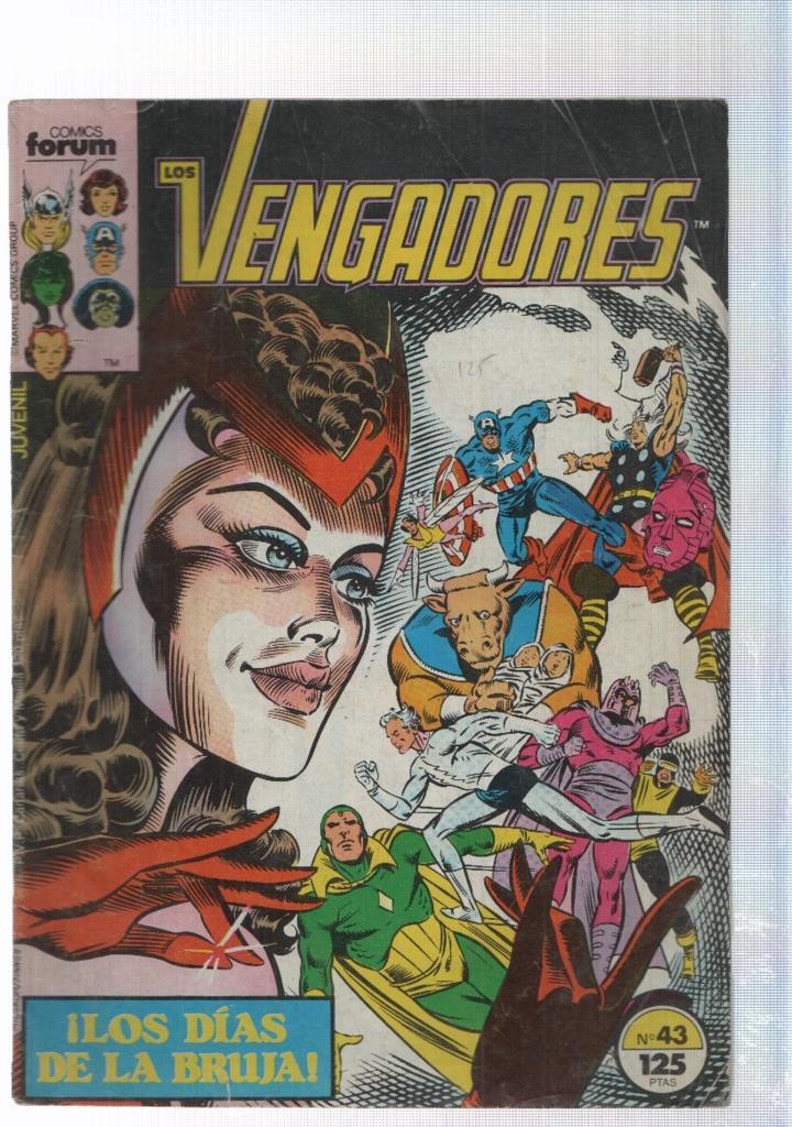 forum comics: Los Vengadores num 43 - El cuento de la bruja. Roger Stern