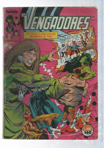 forum comics: Los Vengadores num 48 - Angel oscuro. Roger Stern