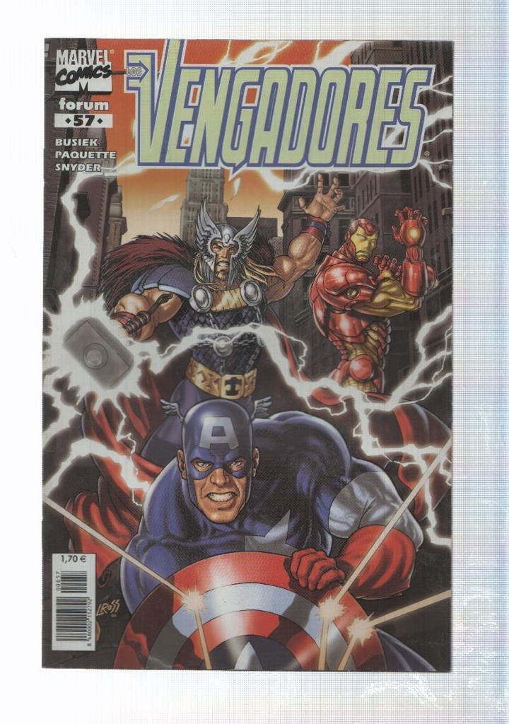 forum: Los Vengadores num 57 vol. III - Y llegara... una auditoria. Kurt Busiek