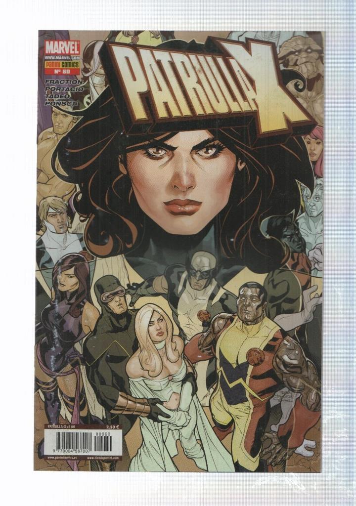 panini: Patrulla-X num 60 año VI (dic 2010) Nacion X Fantasmal. Matt Fraction
