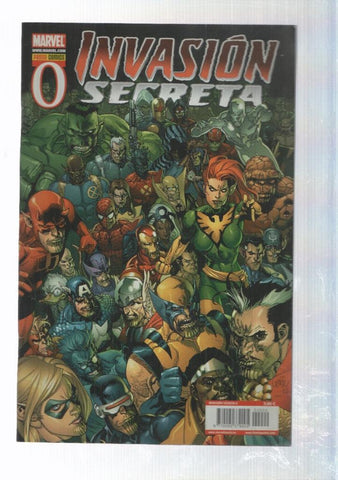panini: Invasion Secreta num. 0 año I (dic 2008) - Invasion Secreta Saga