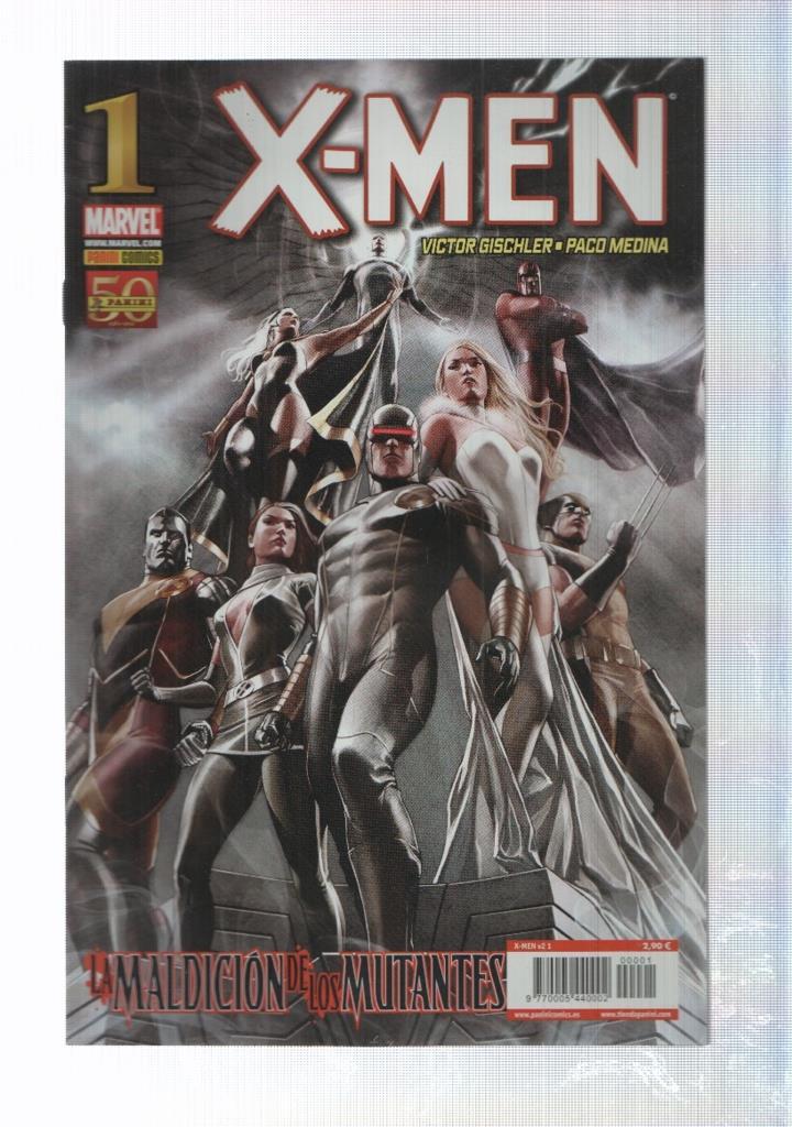 panini: X-Men vol. 4 año I num. 01 (2011) - La maldicion de los mutantes parte 1