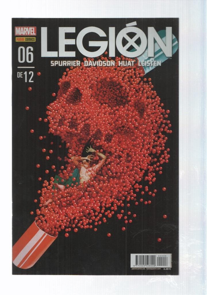Panini: Legion num 06 de 12 año I (jun 2017) - Especie invasora partes 2 y 3. Simon Spurrier