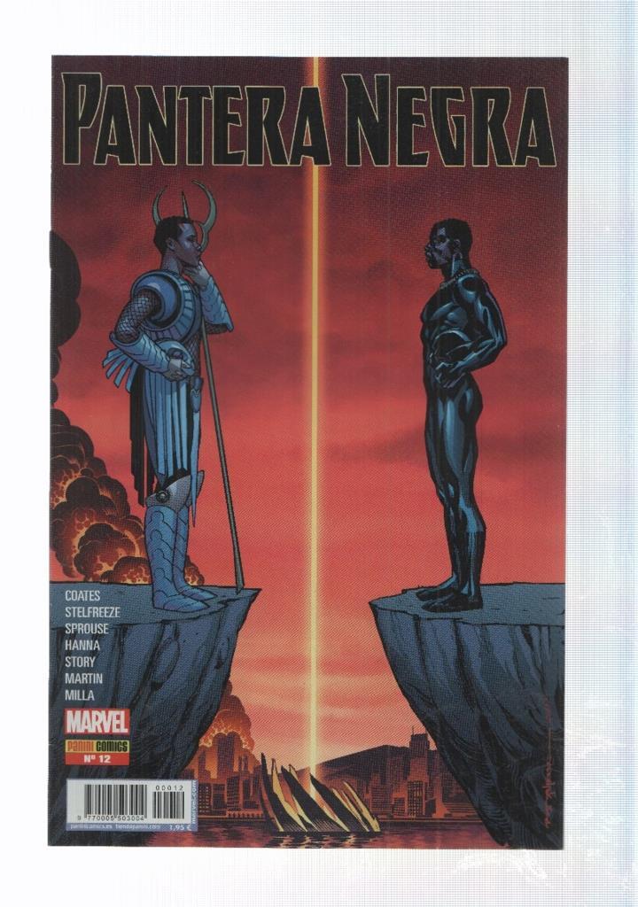 Panini: Pantera Negra num 12 año II, jun 2017 - Una nacion bajo nuestros pies parte 12