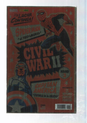 Panini, Civil War II: num. 3 año I, nov 2016 (cubierta metalizada). Bendis - Marquez