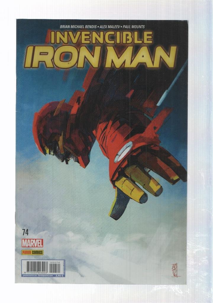 Panini: Invencible Iron Man num. 74 año VII, ene 2017 - Iron Man Internacional partes 6 y 7