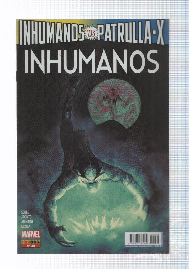 Panini, Inhumanos: año IV num 36 (2017) - Inhumanos vs Patrulla-X parte 2