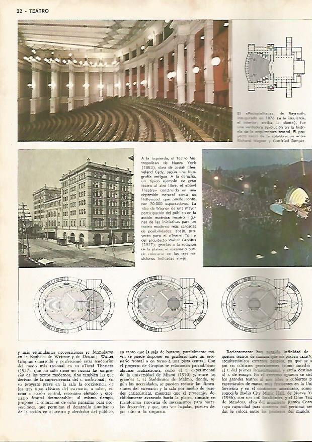 LAMINA MONITOR 0690: El Festspielhaus de Bayreuth y el Teatro Metropolitan de Nueva York