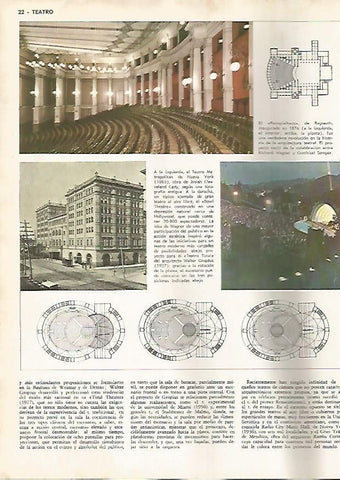 LAMINA MONITOR 0690: El Festspielhaus de Bayreuth y el Teatro Metropolitan de Nueva York