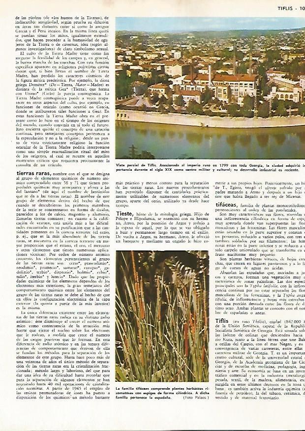 LAMINA MONITOR 0705: Vista parcial de Tiflis, Rusia