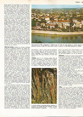 LAMINA MONITOR 0705: Vista parcial de Tiflis, Rusia