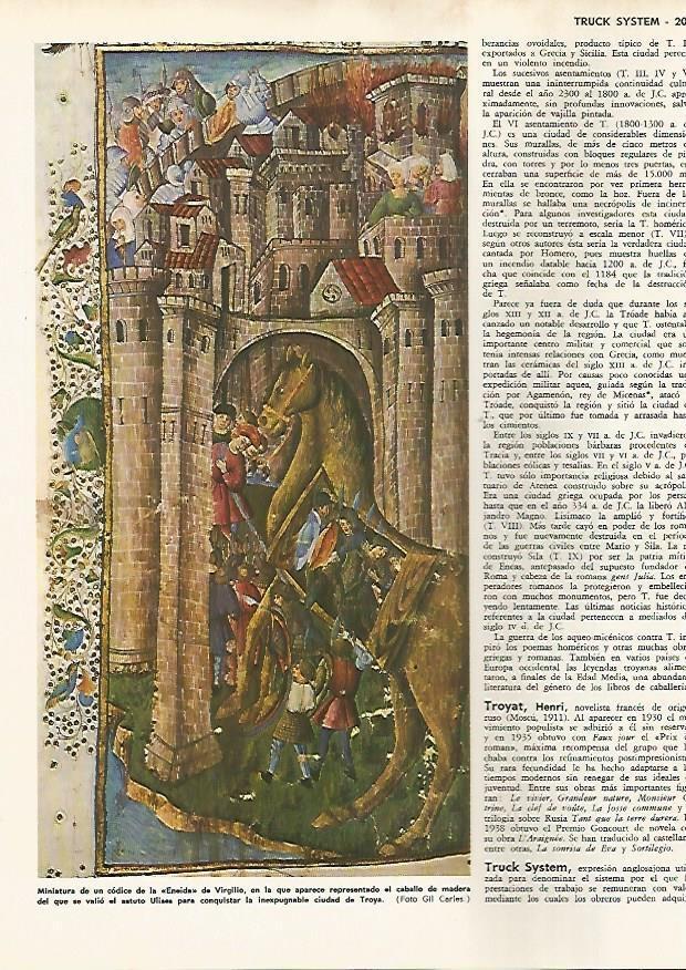 LAMINA MONITOR 0724: Miniatura del codice de la Eneida de Virgilio