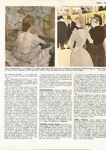 LAMINA MONITOR 0715: La Toilette y La Goulue con la Mome Fromage en el Moulin Rouge, por Toulousse Lautrec
