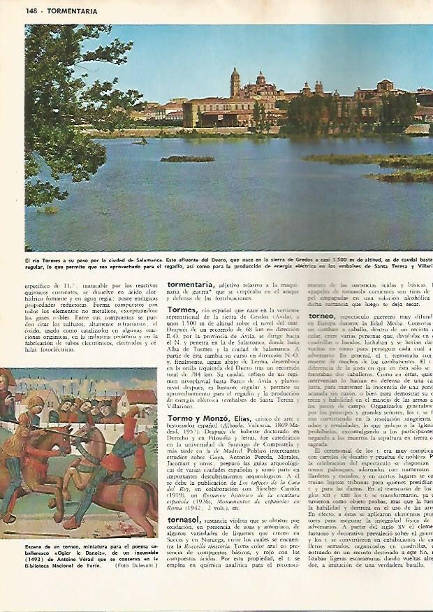 LAMINA MONITOR 0711: El rio Tormas por Salamanca