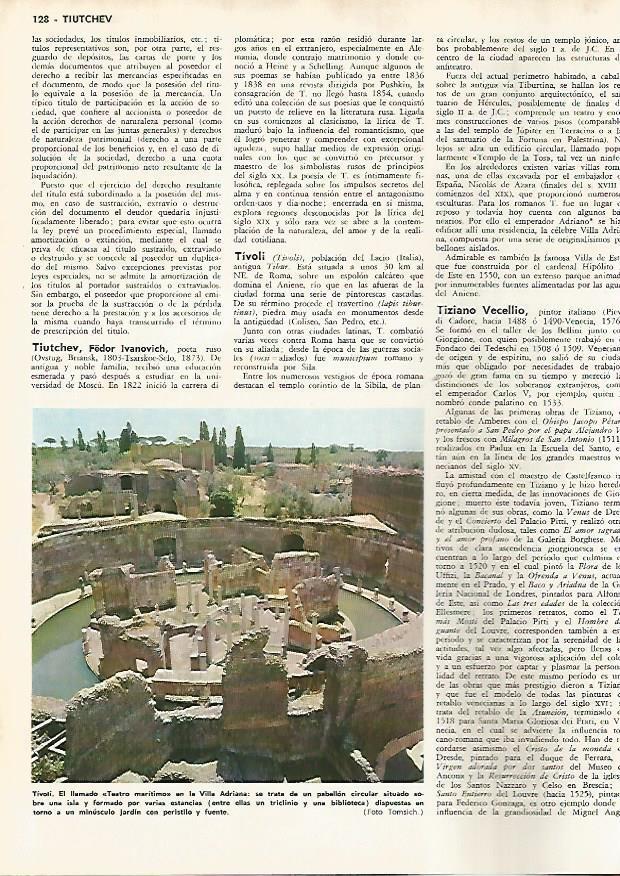 LAMINA MONITOR 0707: Teatro maritimo de la Villa Adriana en Tivoli