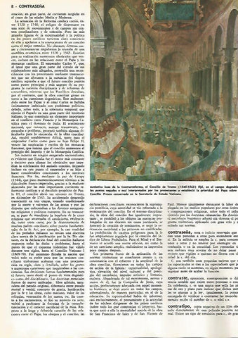 LAMINA MONITOR 0788: El Concilio de Trento de 1545-1563