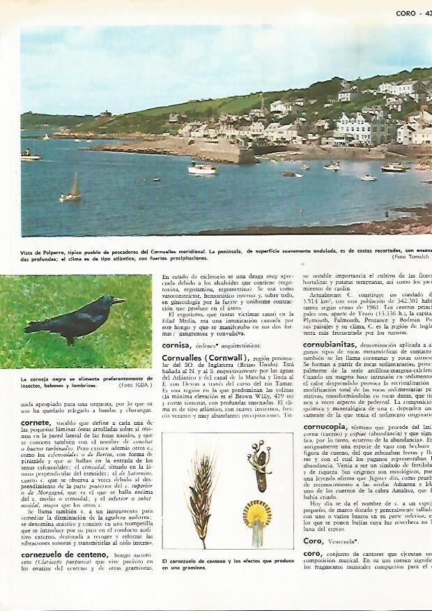 LAMINA MONITOR 0798: Polperro, Inglaterra