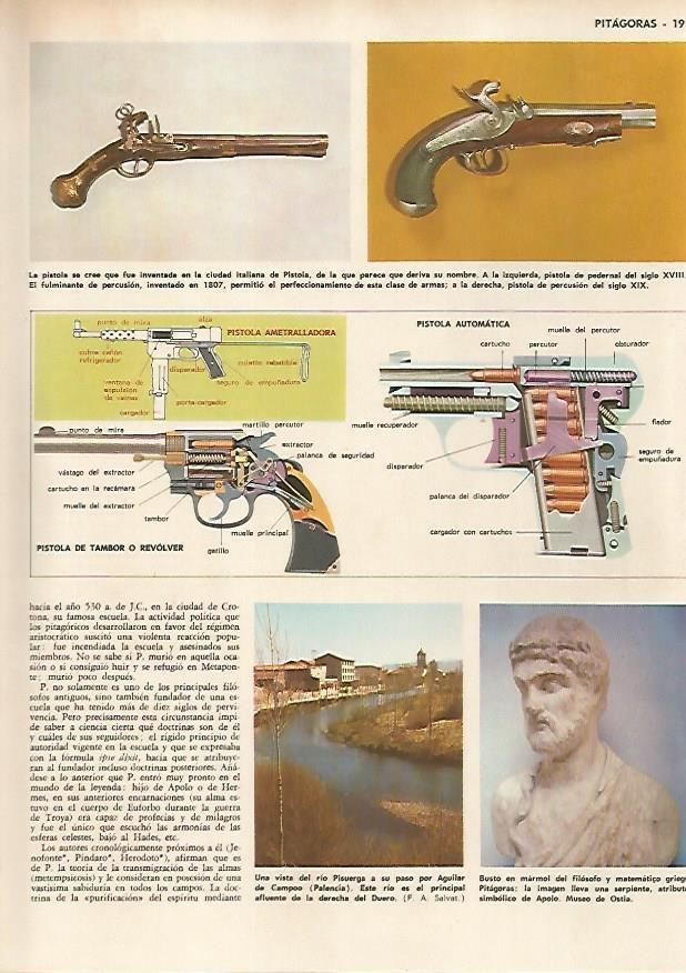 LAMINA MONITOR 0554: Tipos y partes de pistola