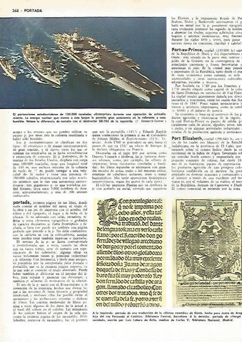 LAMINA MONITOR 0564: El portaaviones americano Enterprise