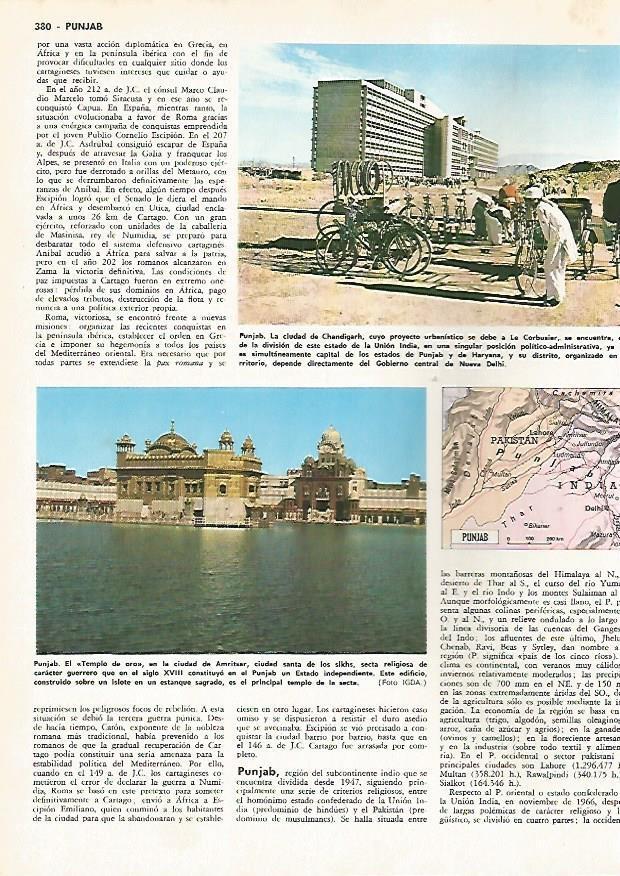 LAMINA MONITOR 0577: Chandigarh, diseñada por Le Corbusier