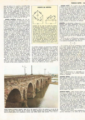 LAMINA MONITOR 0574: Puente romano de Merida