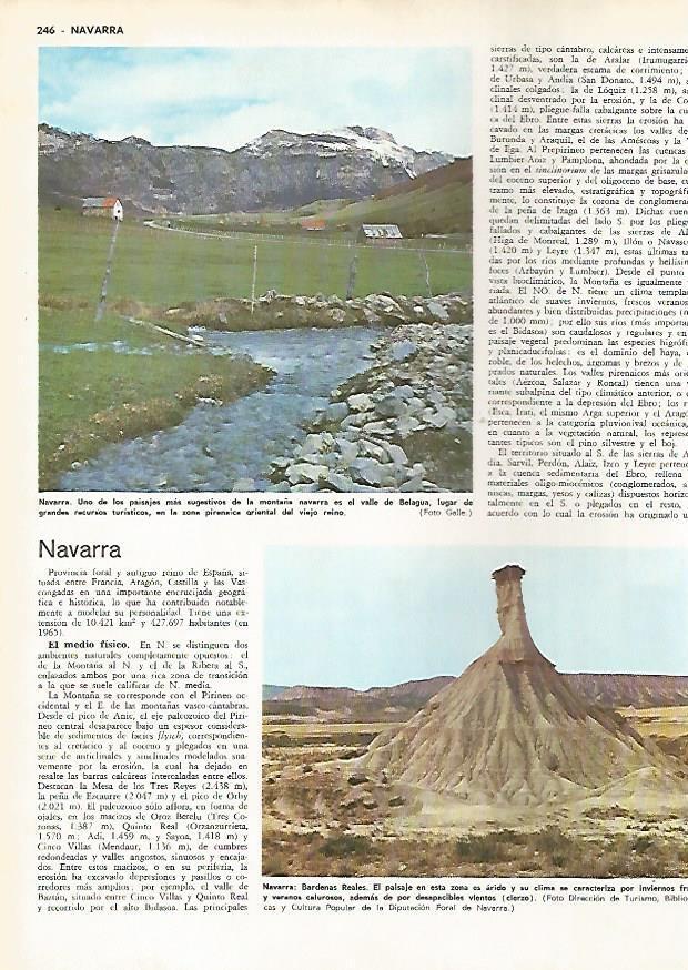 LAMINA MONITOR 0516: Bardenas Reales en Navarra