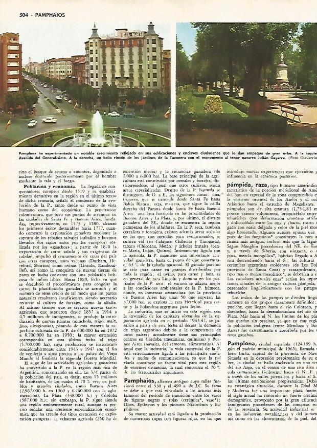 LAMINA MONITOR 0535:  Vistas de Pamplona