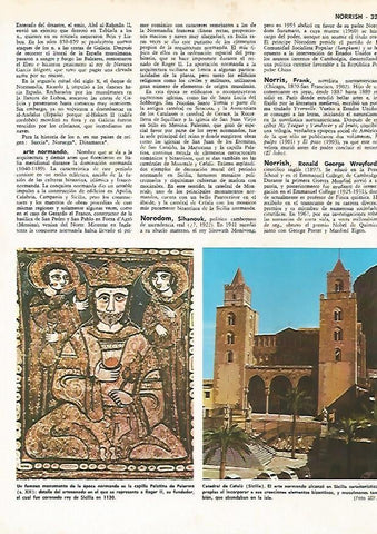 LAMINA MONITOR 0520: Catedral de Cefalu en Sicilia
