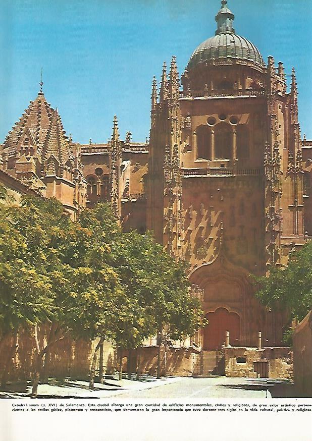 LAMINA MONITOR 0641: Catedral nueva de Salamanca