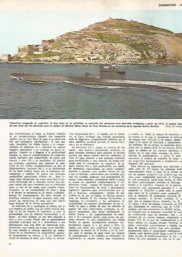 LAMINA MONITOR 0679: Submarino 