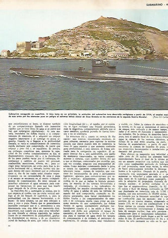 LAMINA MONITOR 0679: Submarino 