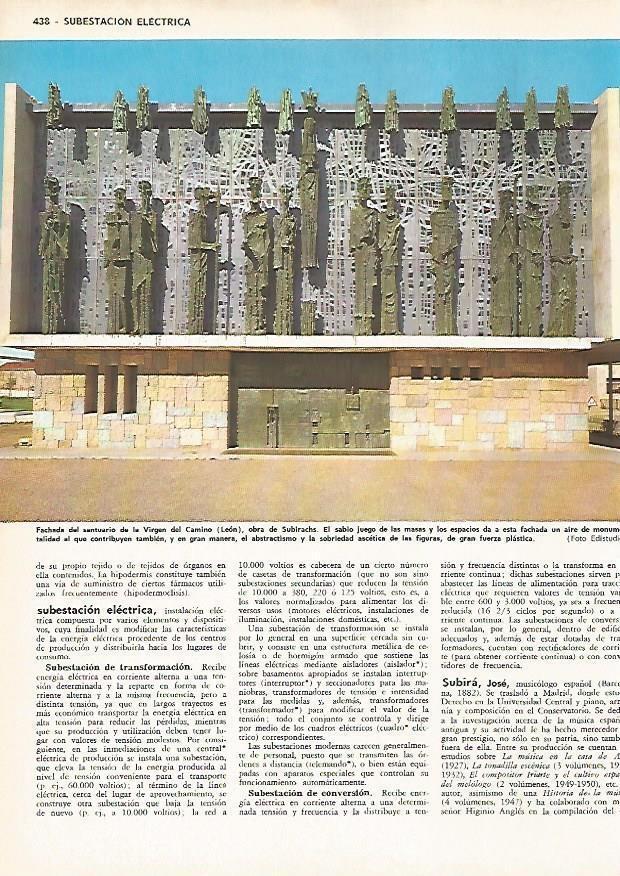 LAMINA MONITOR 0678: Santuario de la Virgen del Camino en Leon