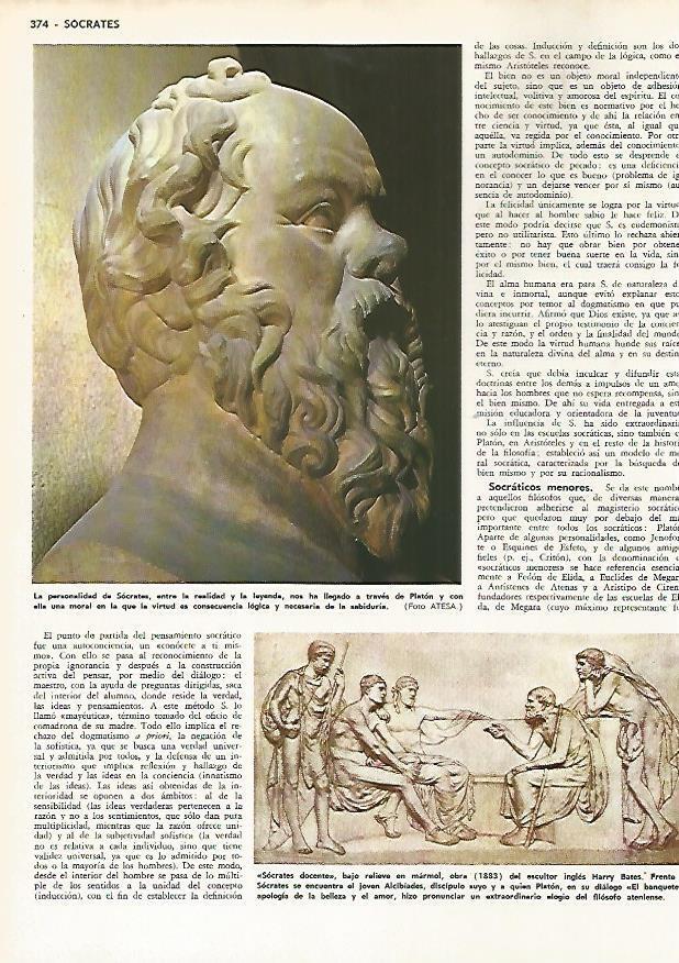 LAMINA MONITOR 0670: Busto de Socrates